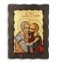 Икона Святые Петр и Павел на дереве (Wooden Icon) 23x17cm